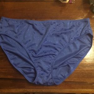 Size 6x or 18 Panties blue patterned NWT